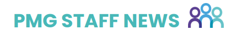 PMG Staff News